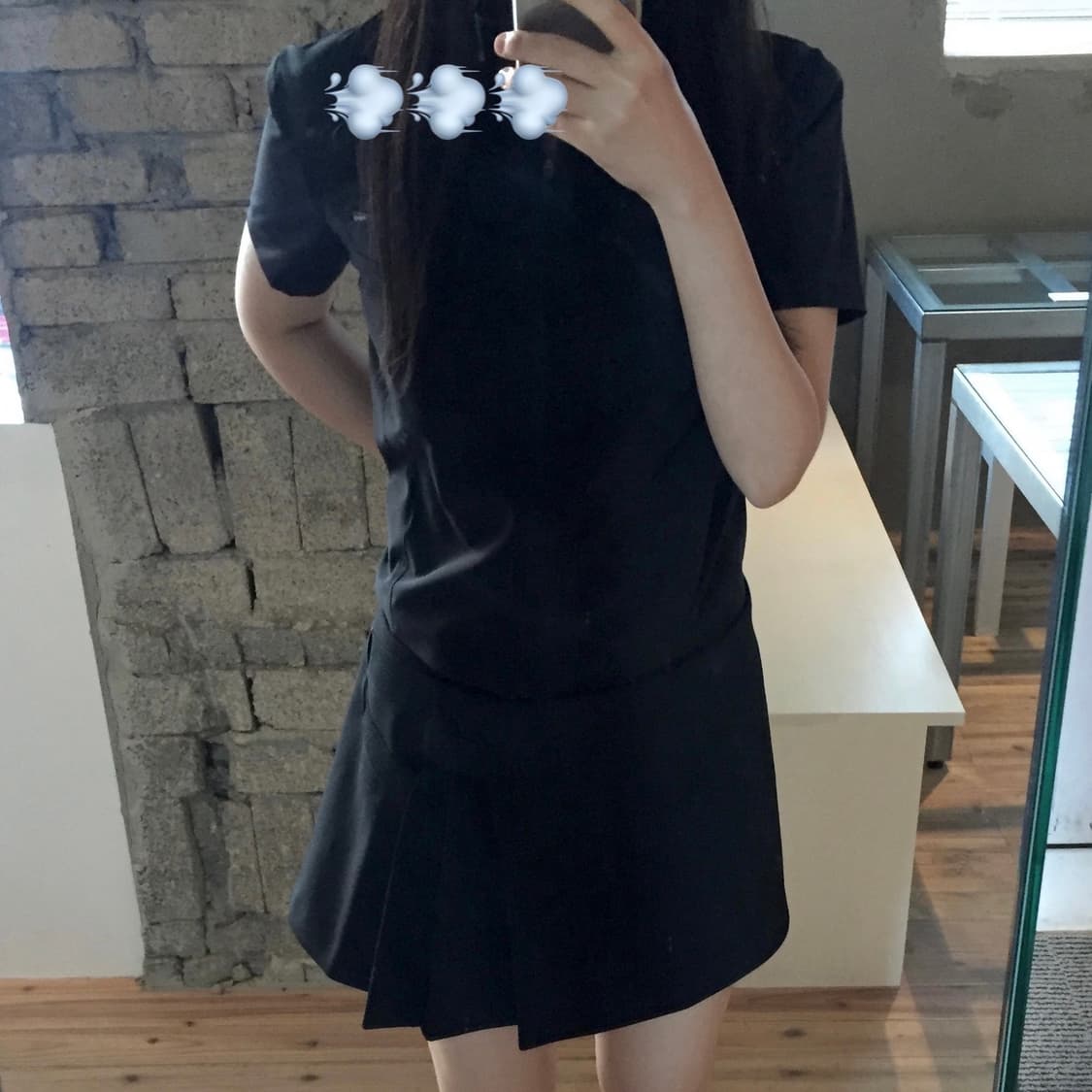 혜인서 플리츠 랩 스커트 Pleated Wrap Skirt 상품이미지9