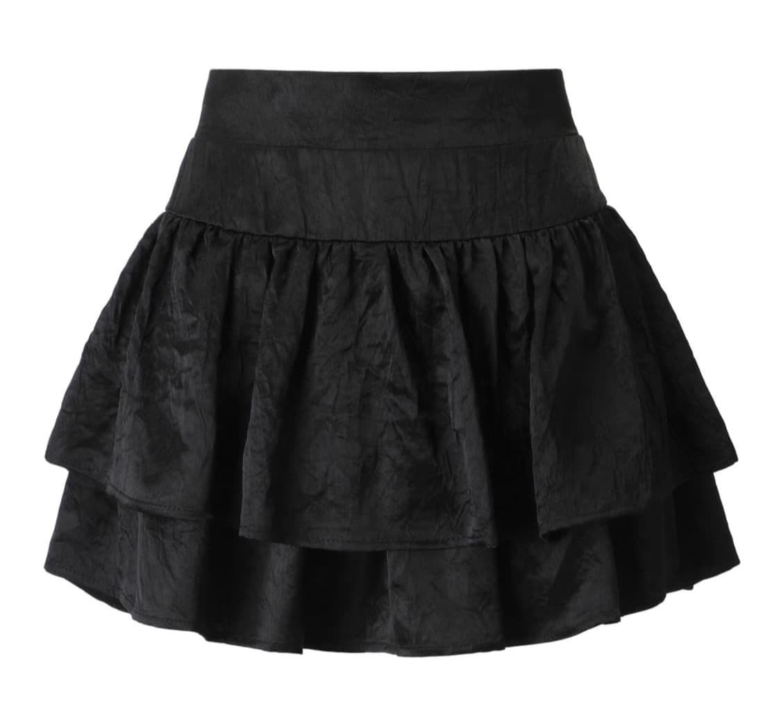 쓰리타임즈 발레리나 스커트 s 블랙 상품이미지1