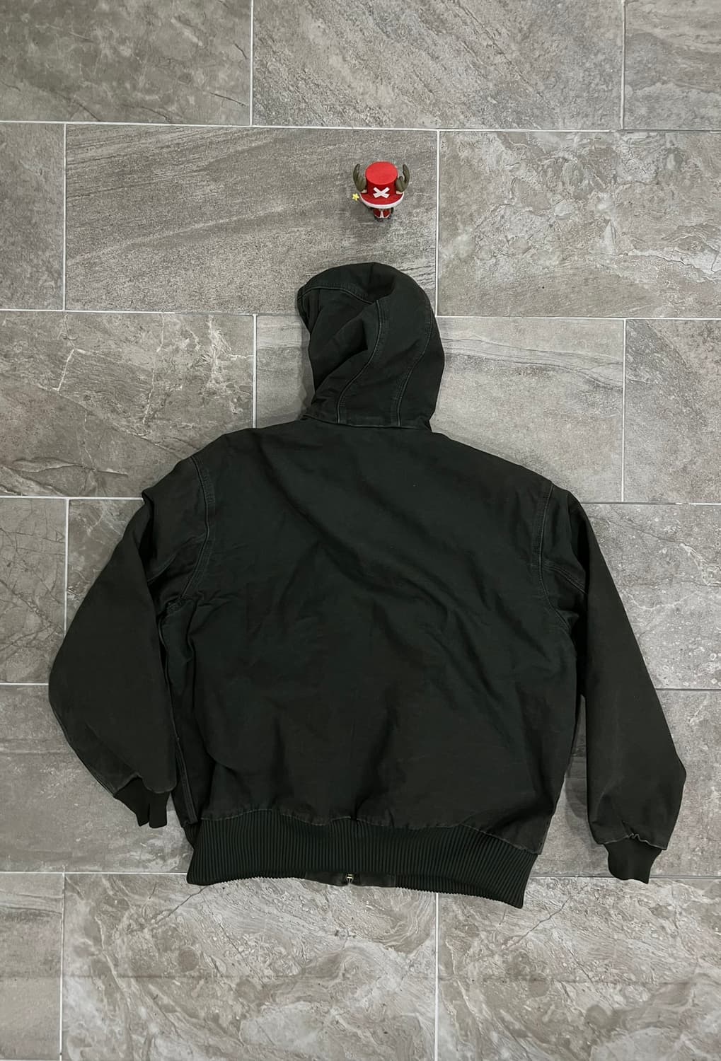 (XL) 칼하트 후드 덕 액티브 자켓 J130 MOS 모스그린 상품이미지2