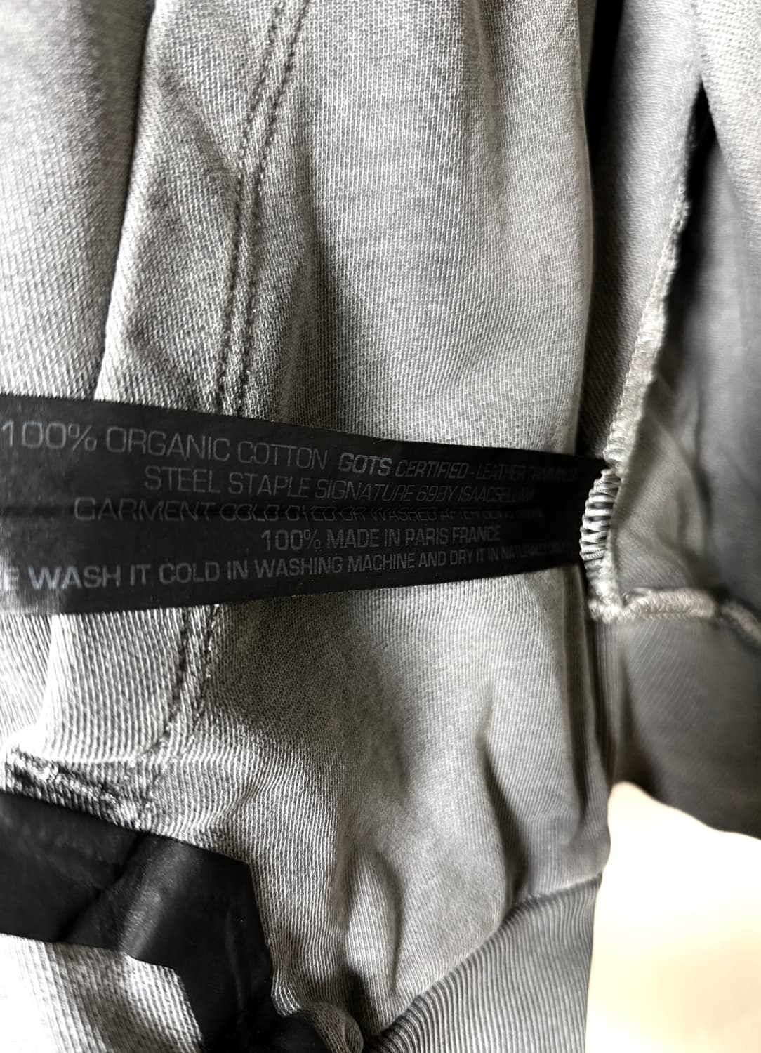 아이작세럼 2way Taping Stitch 헤비코튼 핑거홀 집업 상품이미지5