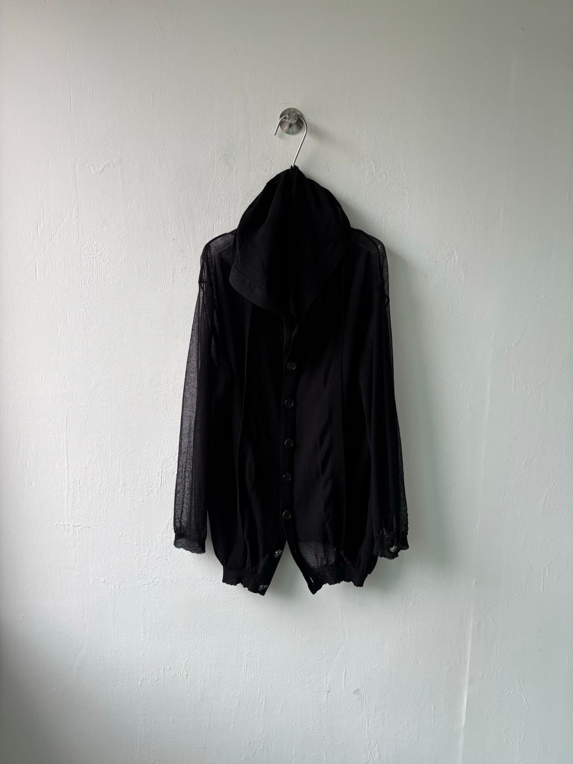 (예약중) 앤드뮐 미스터 14fw 시스루 후드 상품이미지9