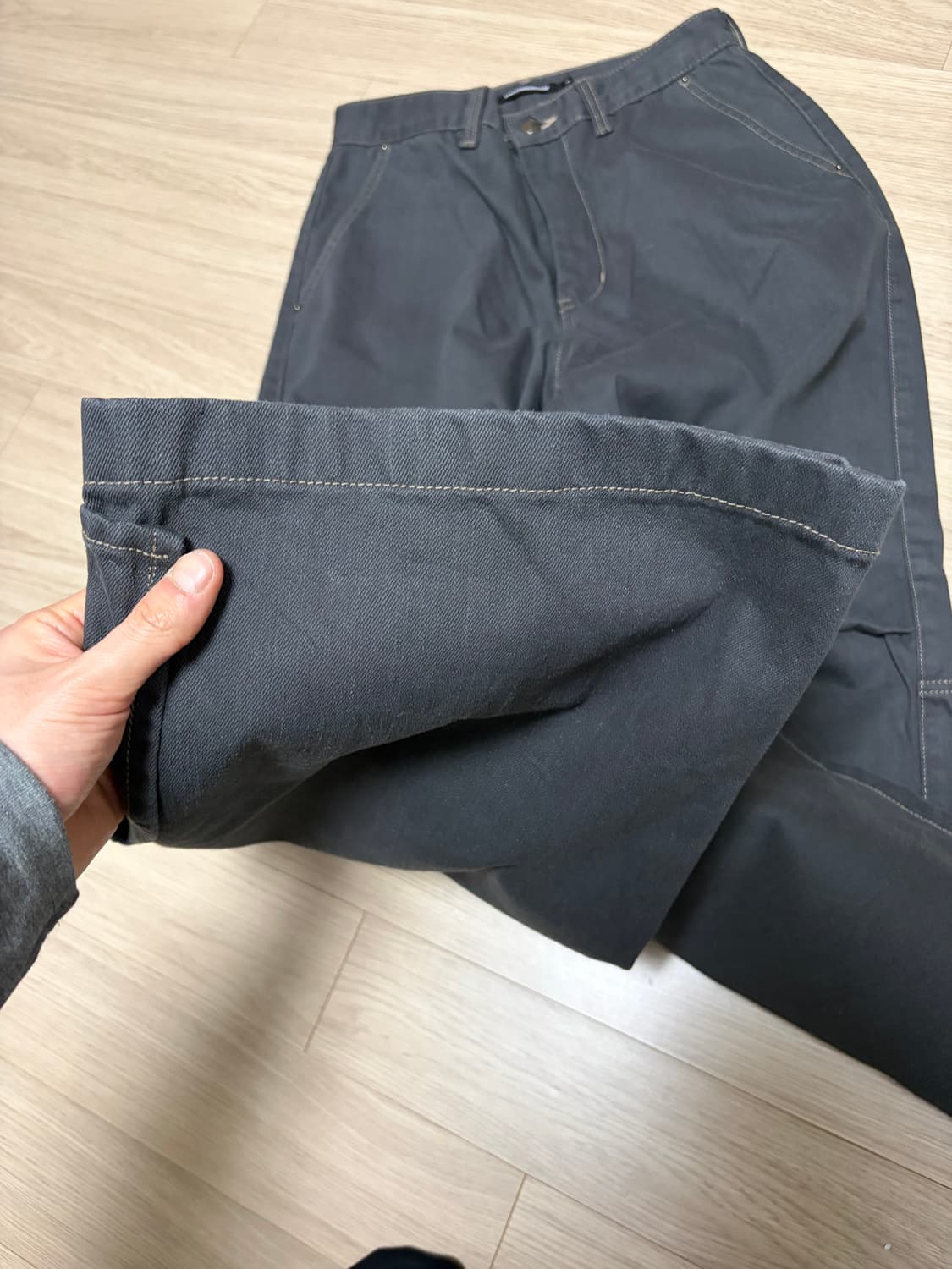 해칭룸 Armor Jeans Charcoal 3사이즈 상품이미지5