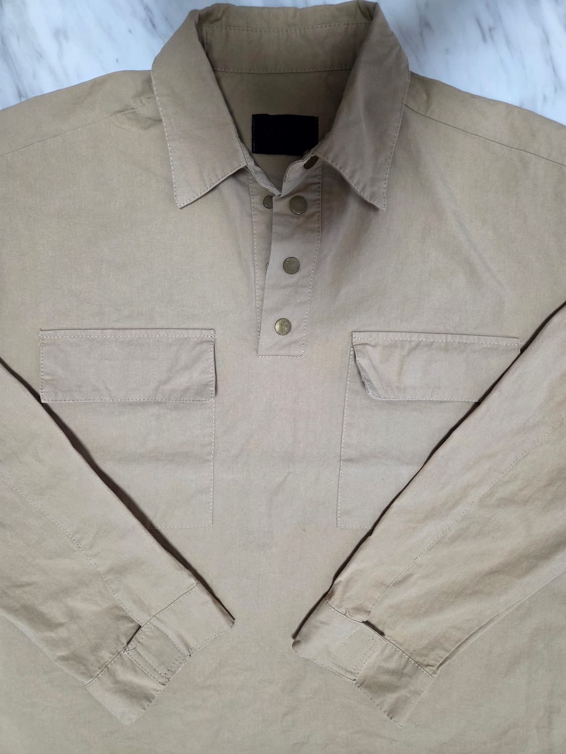 피어오브갓 밀리터리 캔버스 셔츠 상품이미지6