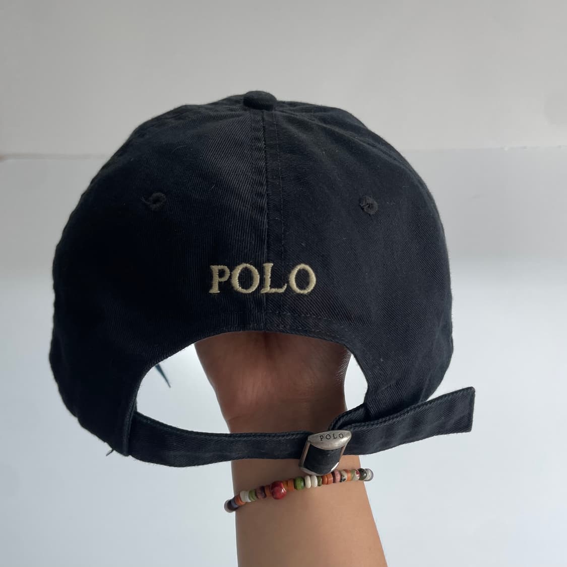 Polo  폴로 랄프로렌 신형 블랙 볼캡 상품이미지2