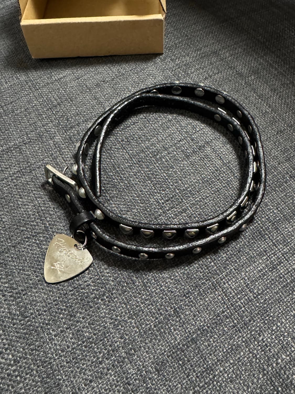 히스테릭글래머 가죽 피크 팔찌 상품이미지3