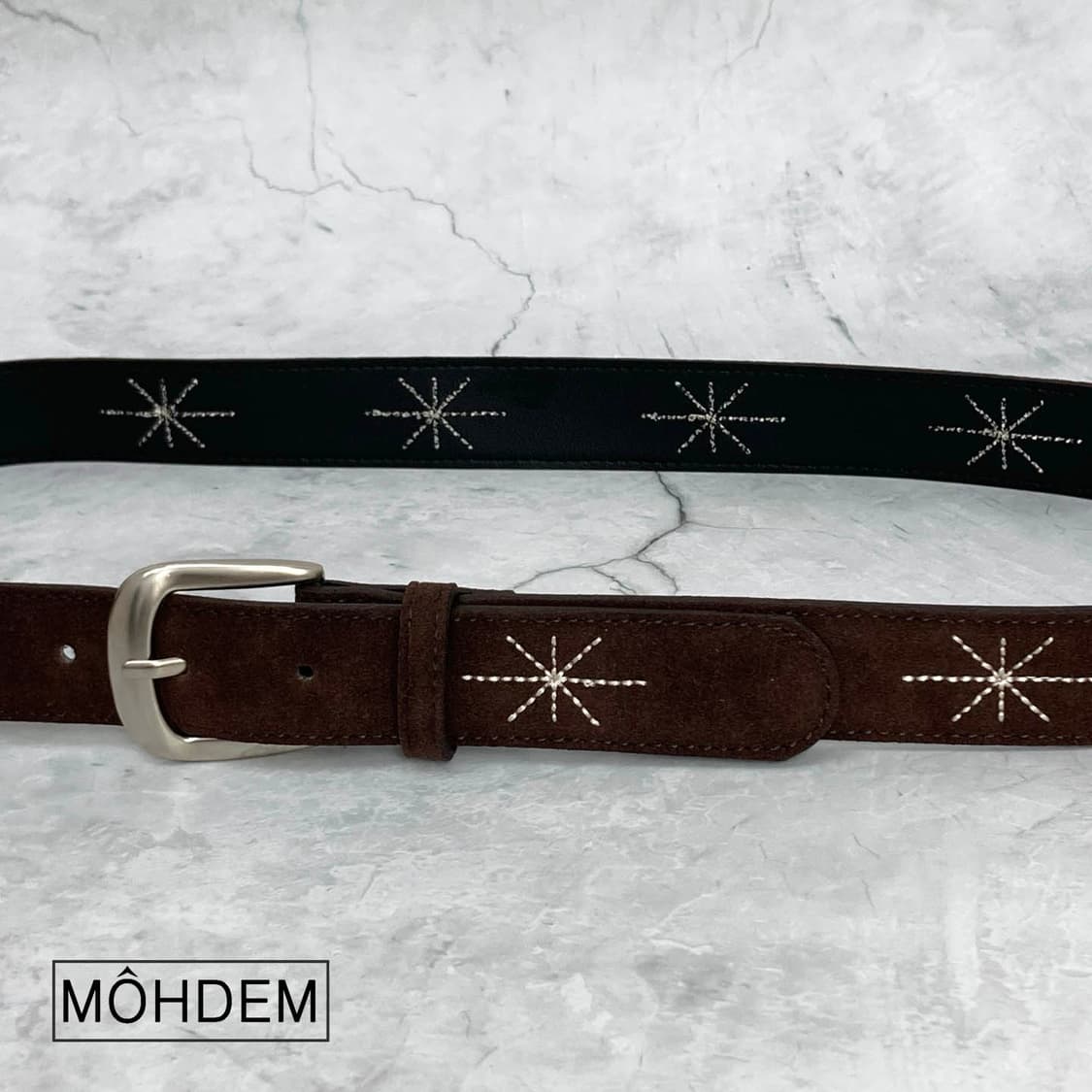 [Unisex] 샤이닝 자수 벨트 3컬러 상품이미지7