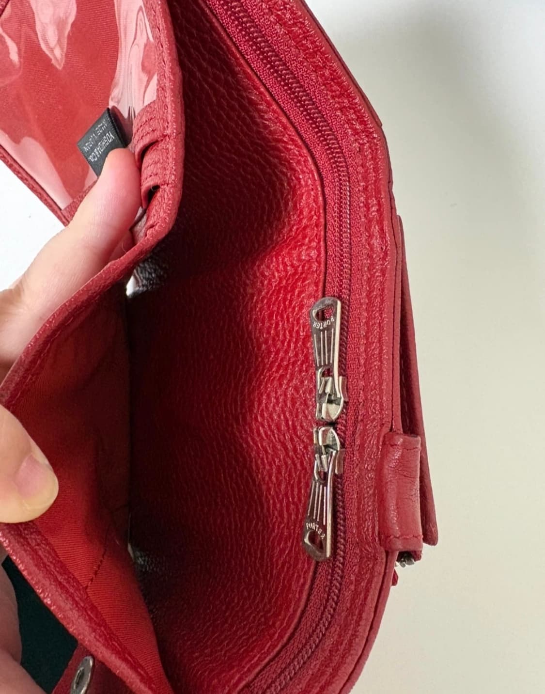 포터 포켓 퍼스 쉬링크 레드 상품이미지4