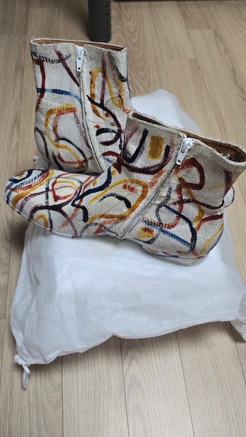 마르지엘라 16aw 핸드페인팅 부츠 상품이미지6