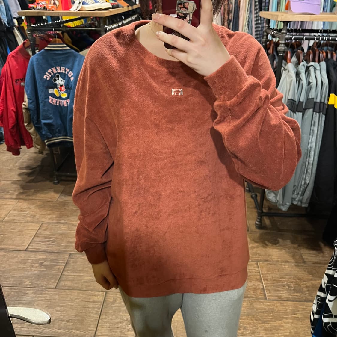 [HI]빈티지 브라운 티셔츠 상품이미지1