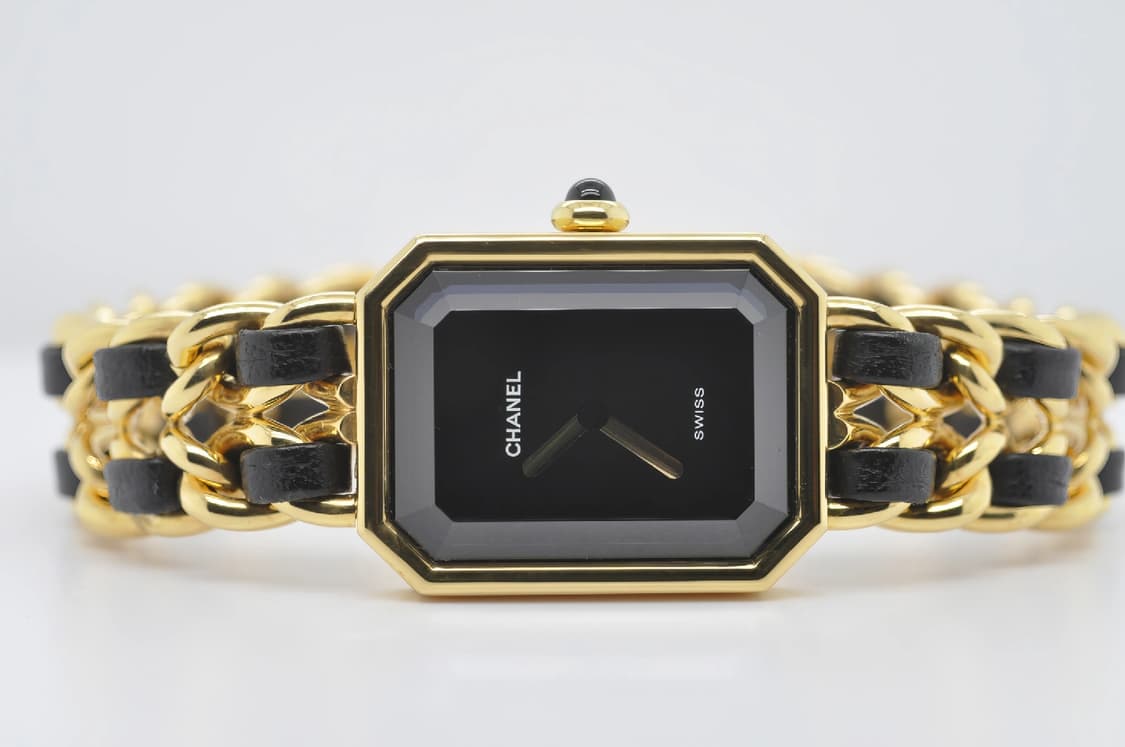 샤넬 프리미에르 라지(L) 중고명품 손목시계 여성용 20mm 여성가죽시계 상품이미지3