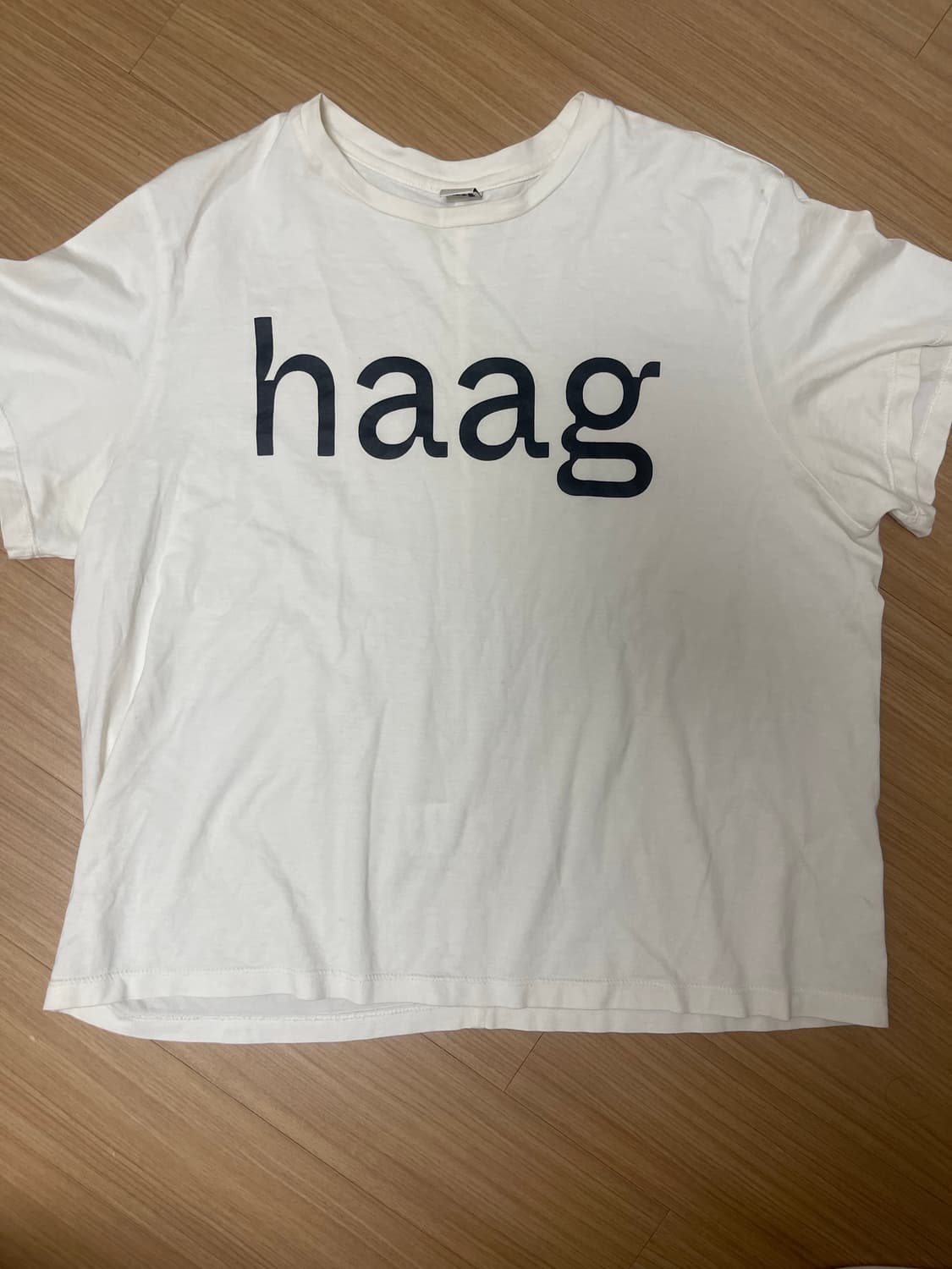 haag 로고반팔 상품이미지1