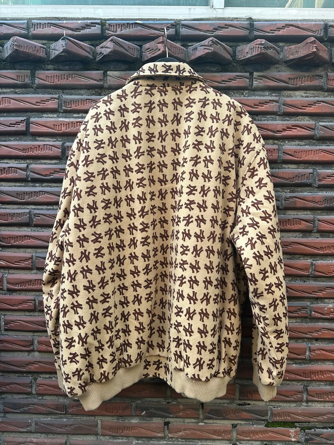 빈티지 90s G-III 뉴욕 양키즈 레터링 울 바시티 자켓 상품이미지2