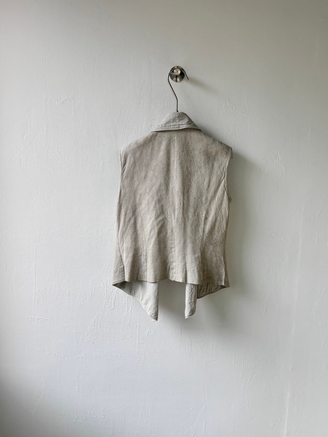 릭오웬스 07fw 램스킨 비대칭 하이넥 베스트 상품이미지6