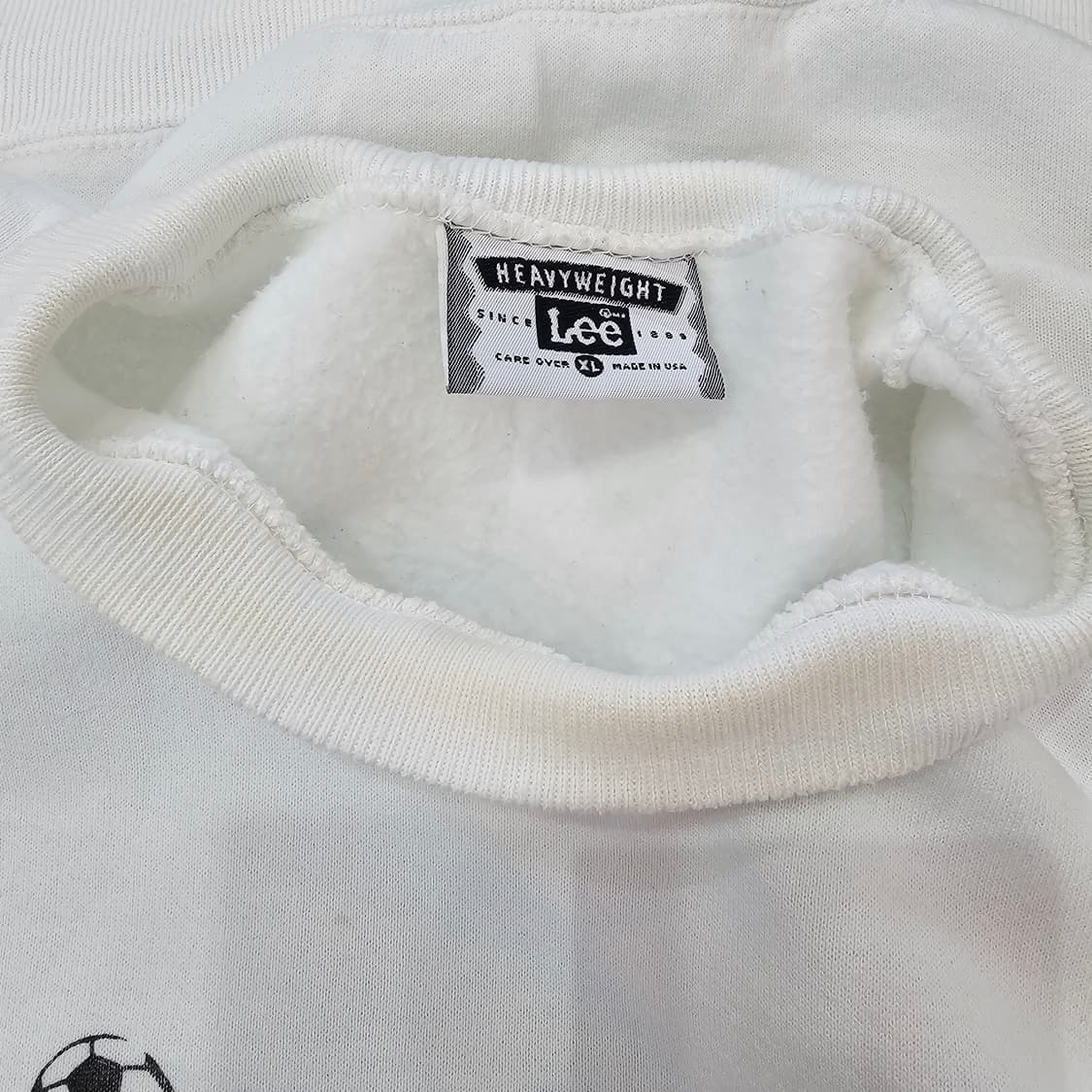 90's Lee USA산 'XEROX X-CATS' 맨투맨 기모 상품이미지10