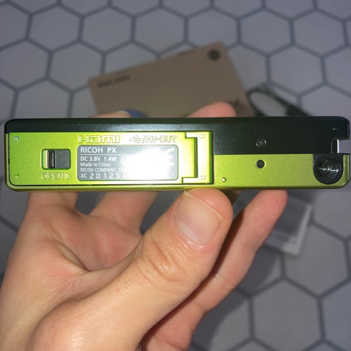 리코 PX 라임 그린 빈티지 디카 상품이미지4