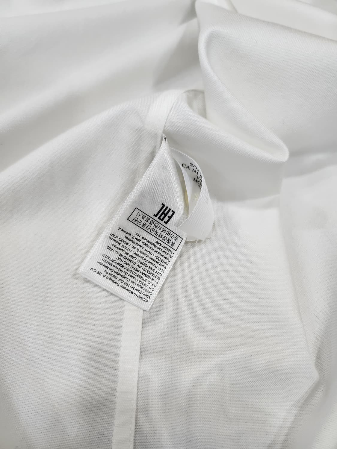 BANANA REPUBLIC 바나나리퍼블릭 화이트 셔츠 M 오버핏 코튼  상품이미지4