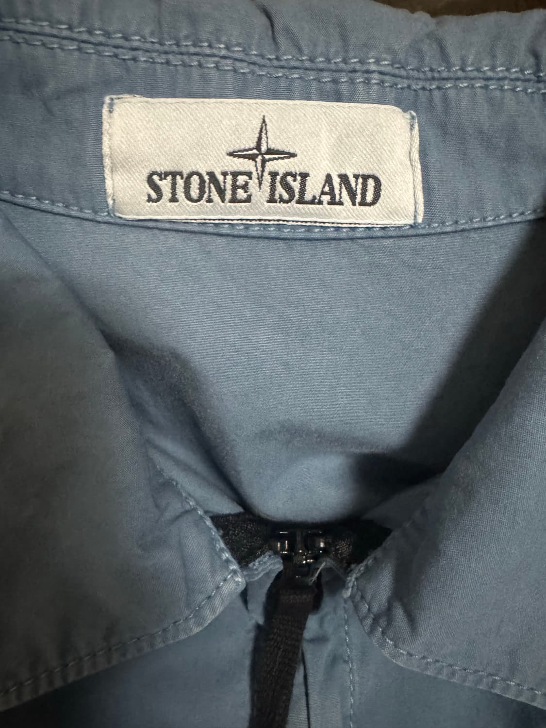 스톤아일랜드 올드이펙트 셔츠 파스텔블루(L) 상품이미지3