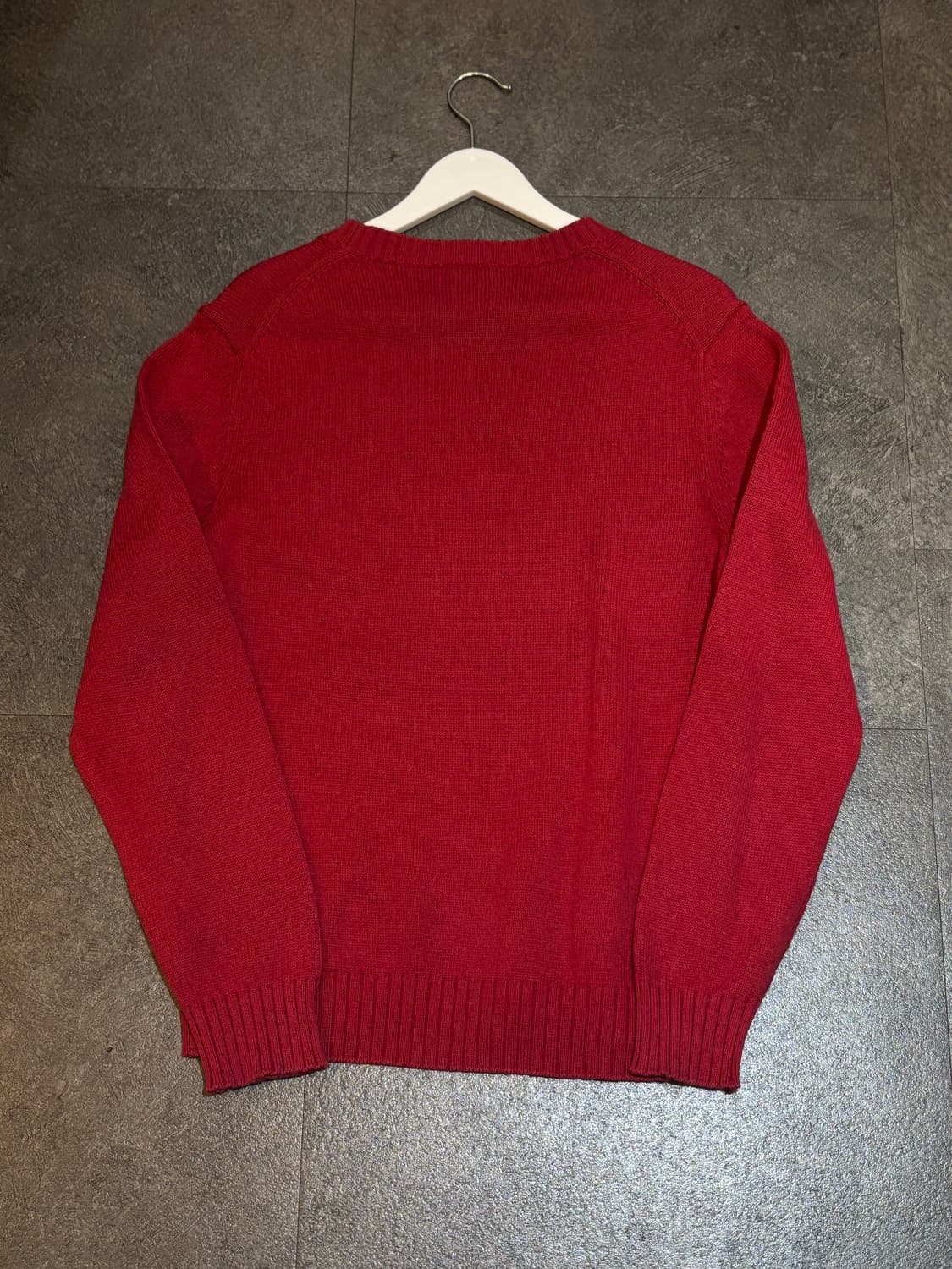 라코스테 니트 레드 3사이즈 상품이미지3