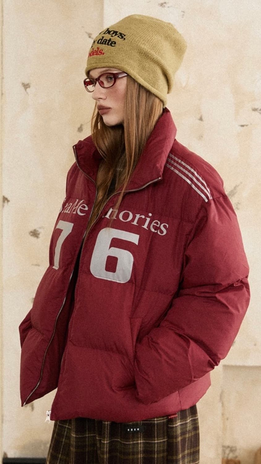 디얼마이키코 코튼 자켓 패딩 상품이미지1