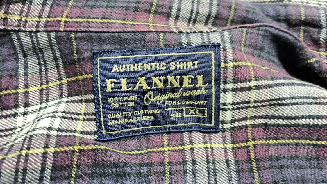 JPN 00s 일본빈티지 y2k 캐주얼 올드 유니클로 플란넬 체크 셔츠 상품이미지8