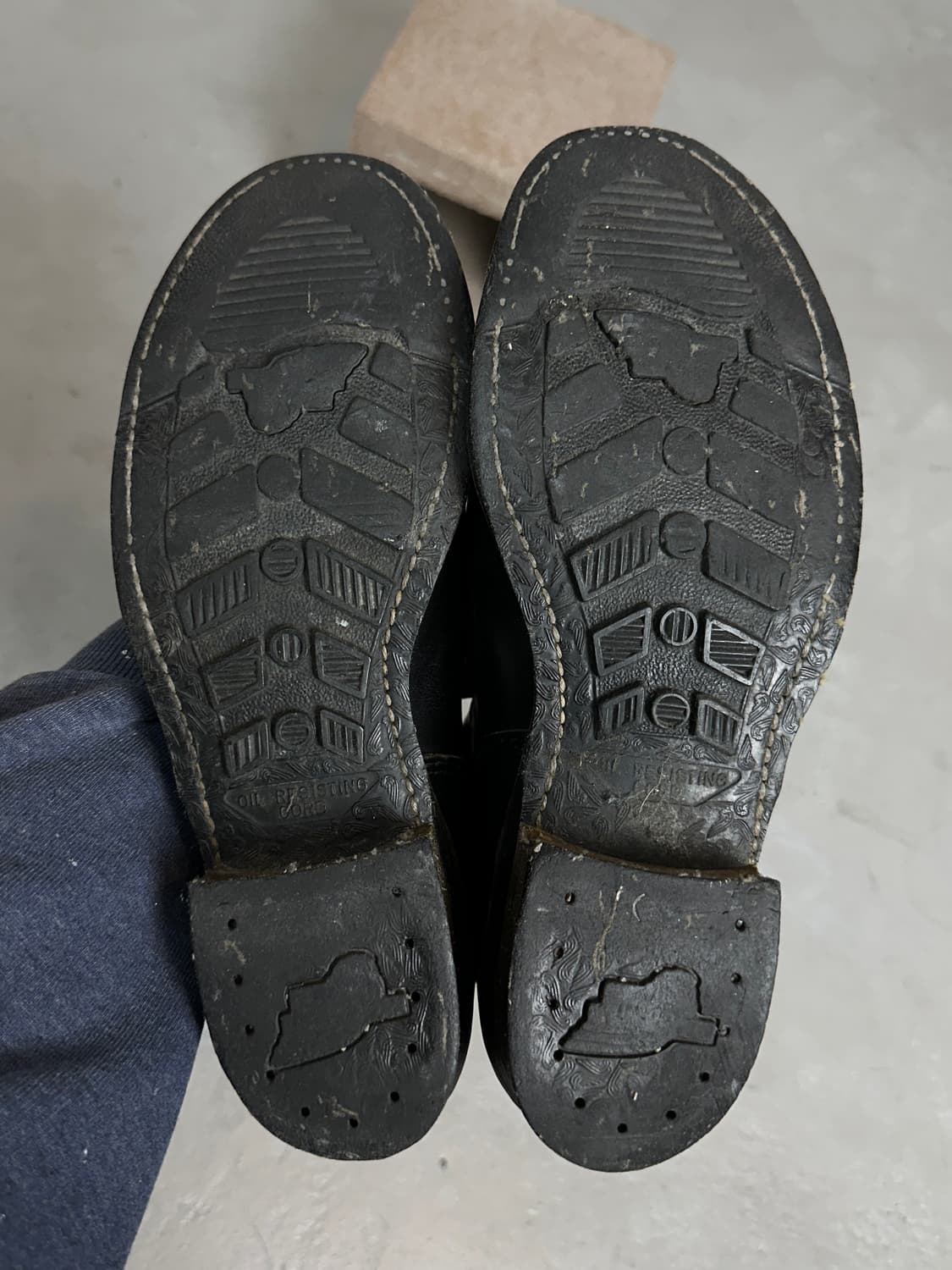 90's USA Made 레드윙 PT91 엔지니어 부츠 차심 상품이미지8