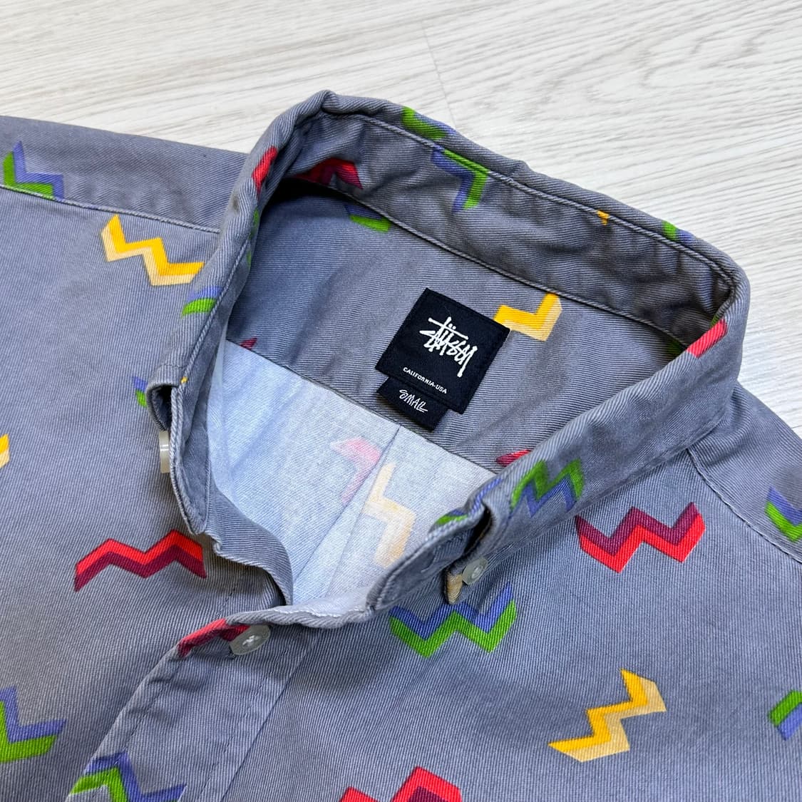 스투시 패턴 셔츠 상품이미지3