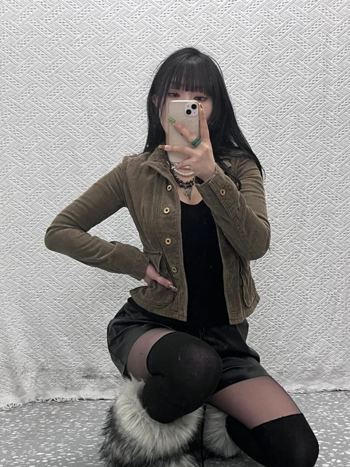 폴로 랄프로렌 모던시크 캐주얼 코듀로이 골덴 자켓 XS C09540 상품이미지2