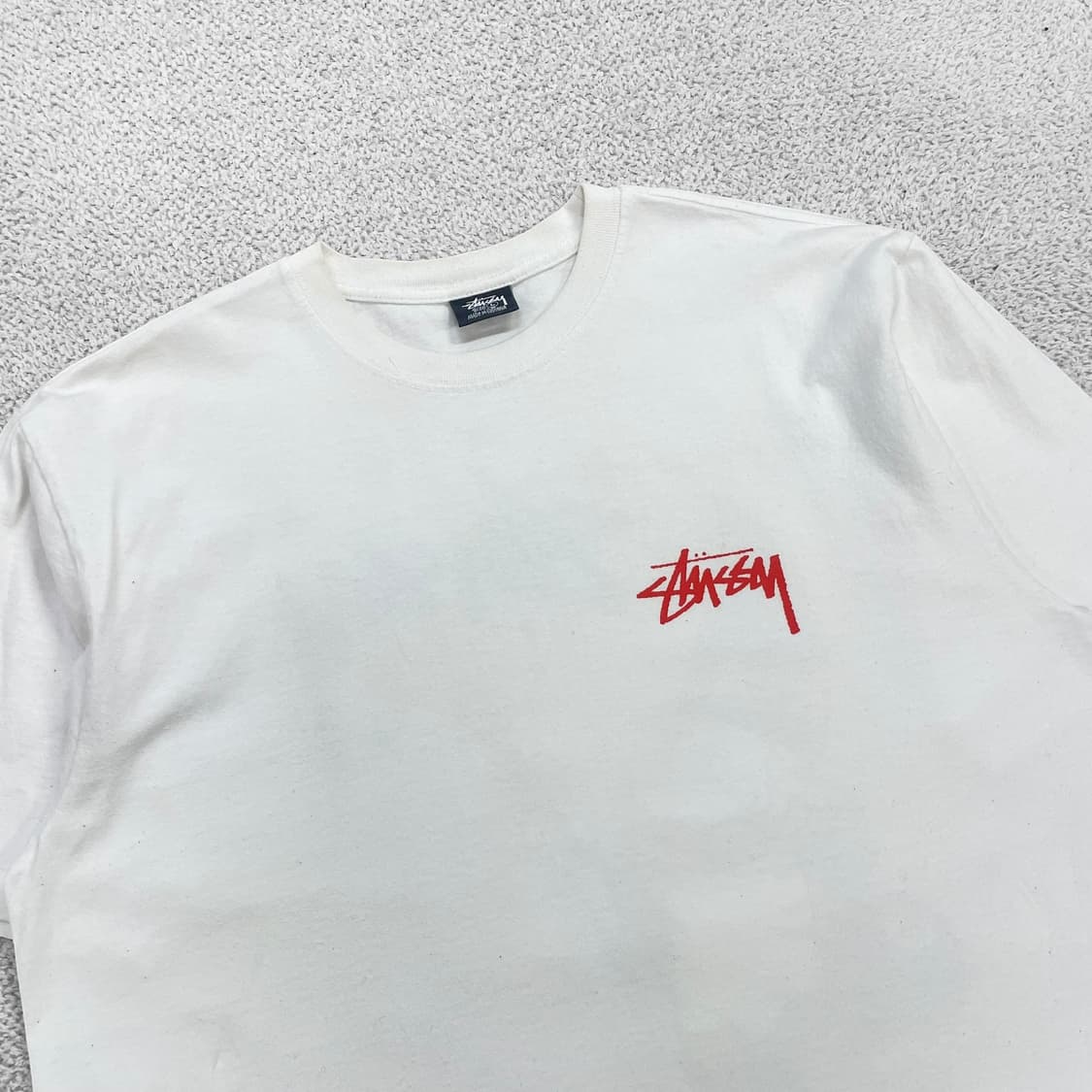 스투시 Stussy 위자드 반팔 티셔츠 화이트 상품이미지4