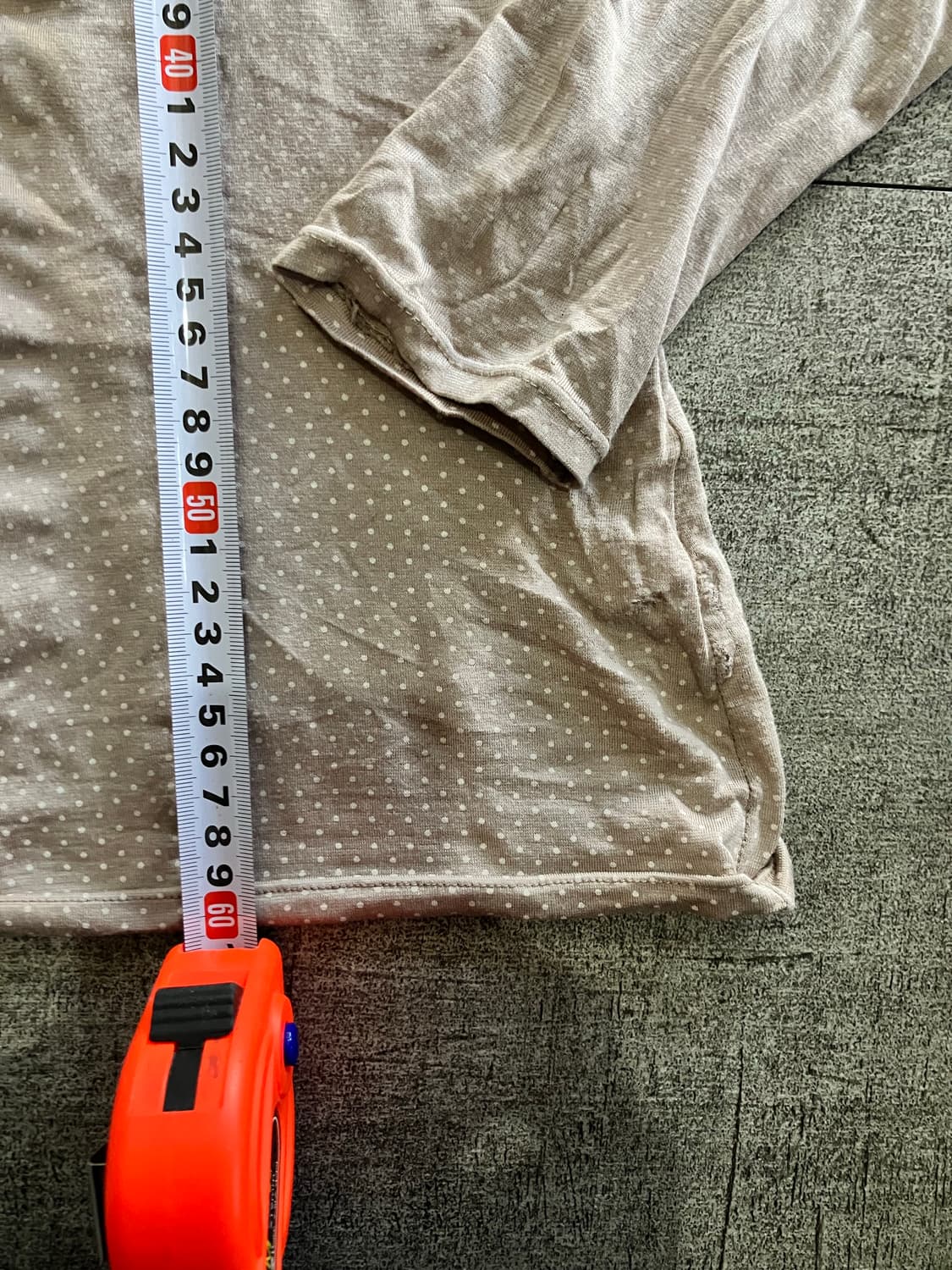 일본빈티지 하구미모리걸 달천깔페어리 땡땡이도트티셔츠 상품이미지3