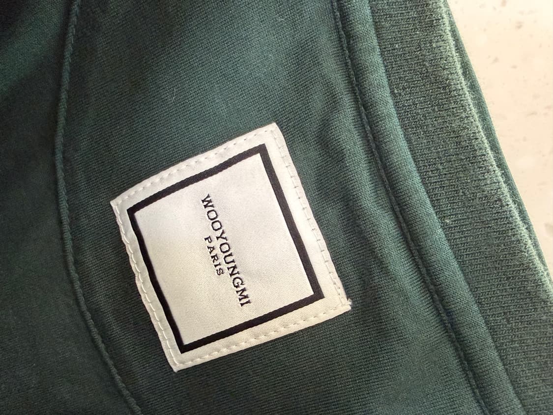 우영미 백로고 티셔츠 그린(46) 상품이미지7