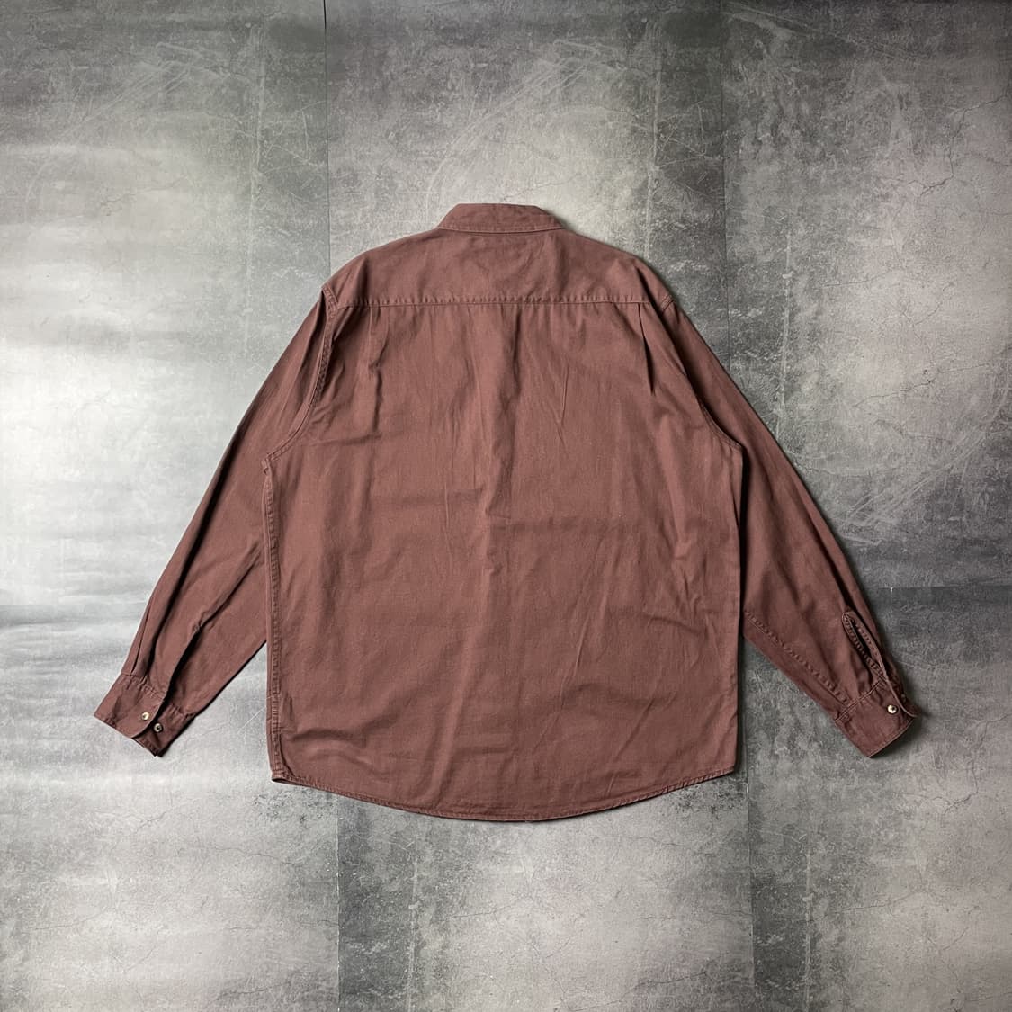 WRANGLER 랭글러 빈티지 브라운 코튼셔츠 A00400 상품이미지5