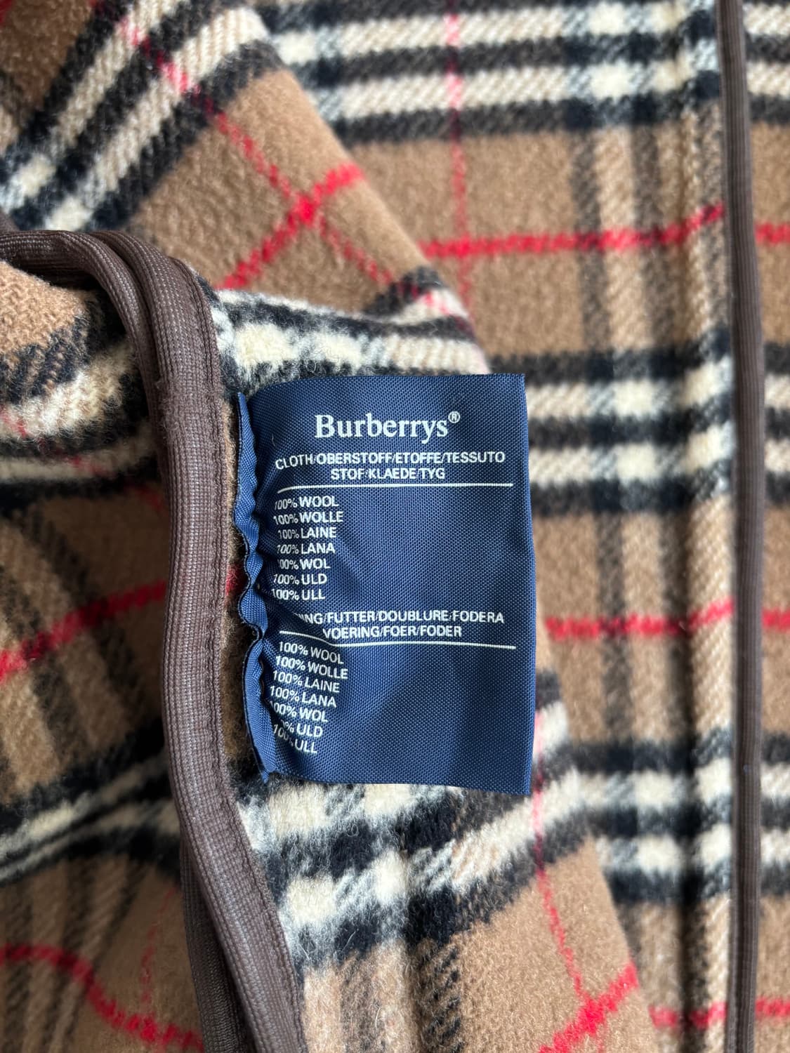 Burberry 버버리 브라운 후드 더플코트 상품이미지9