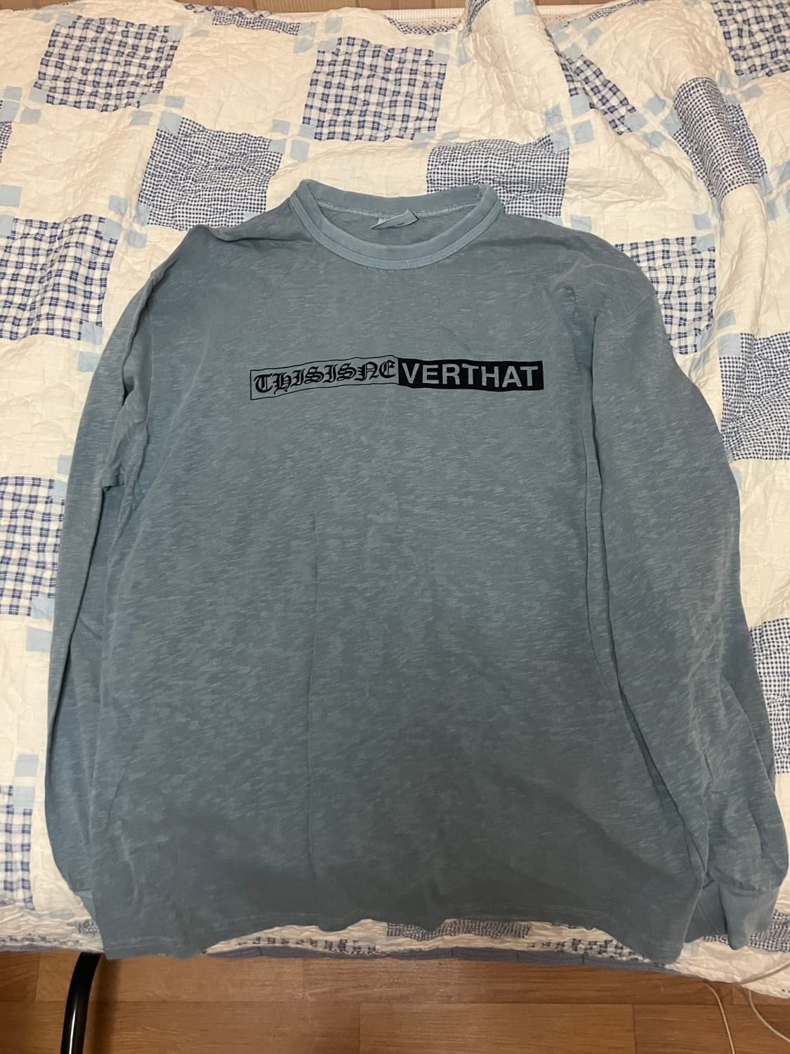(XL) 디스이즈네버댓 크롬하츠st 롱슬리브 상품이미지1