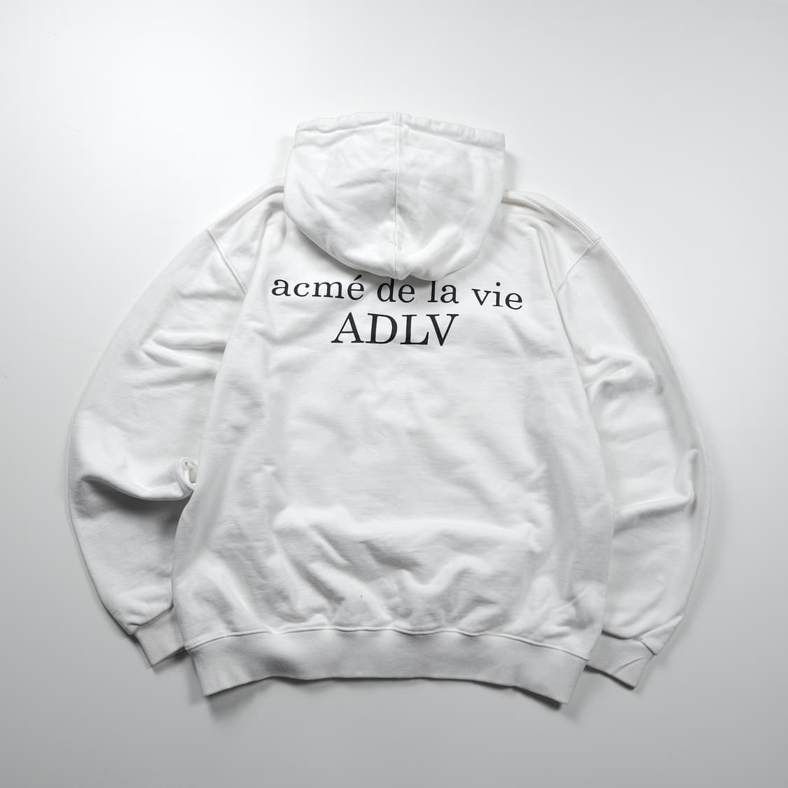 아크메드라비 빅로고 프린팅 박시핏 후드 티셔츠 (L) 상품이미지2