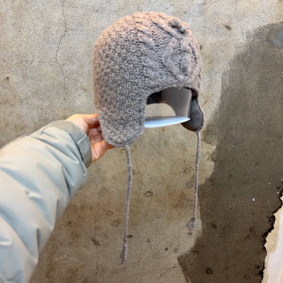 USA 빈티지 귀마게 니트모자 니트 비니 상품이미지3