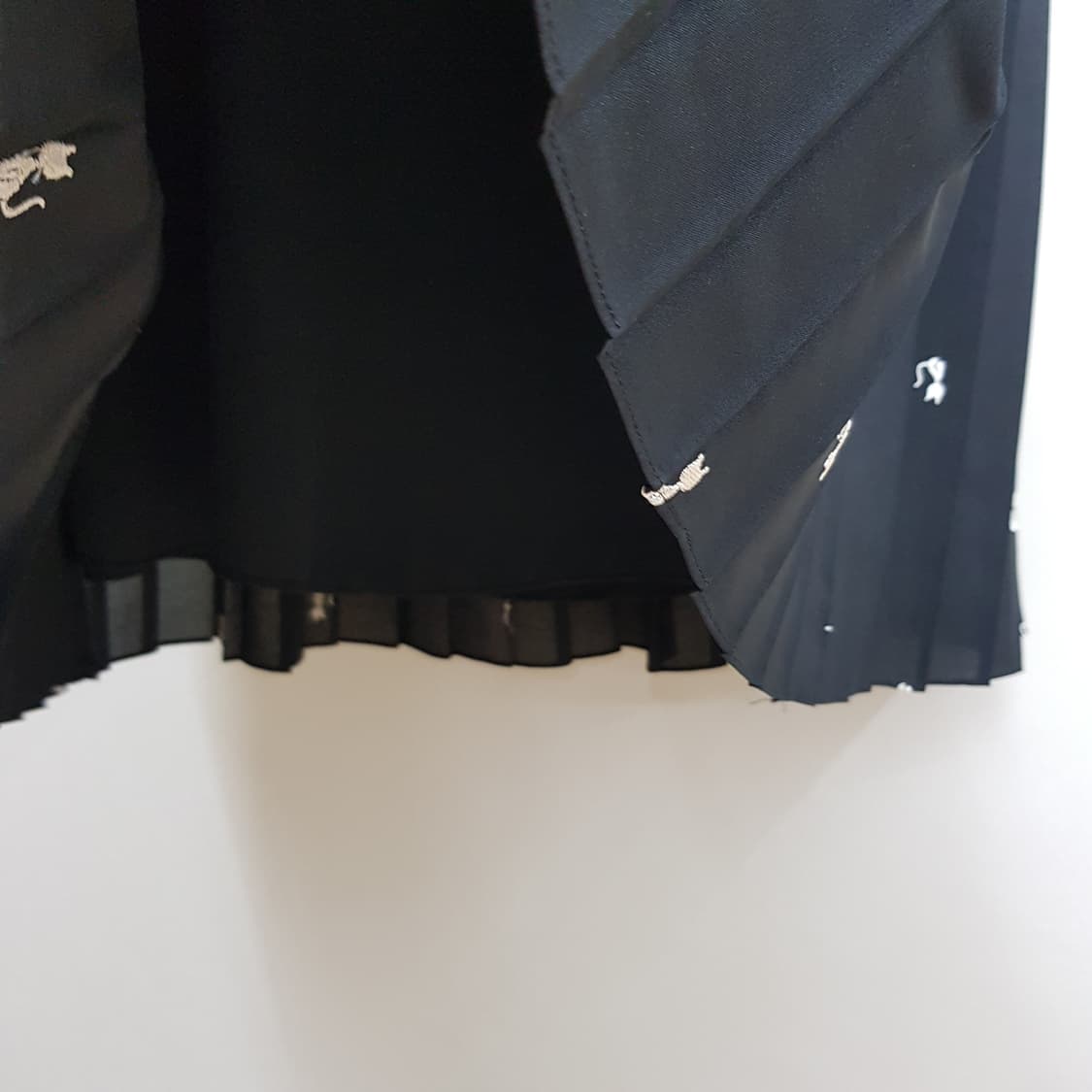 오즈세컨 토트 플리츠 원피스 76-90-155사이즈 상품이미지4