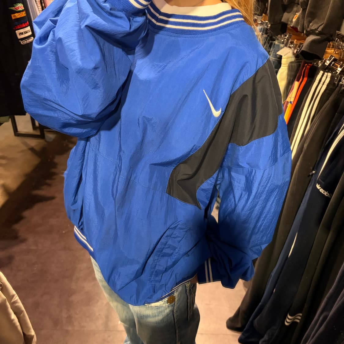Nike 나이키 웜업 스우시 블루 상품이미지3
