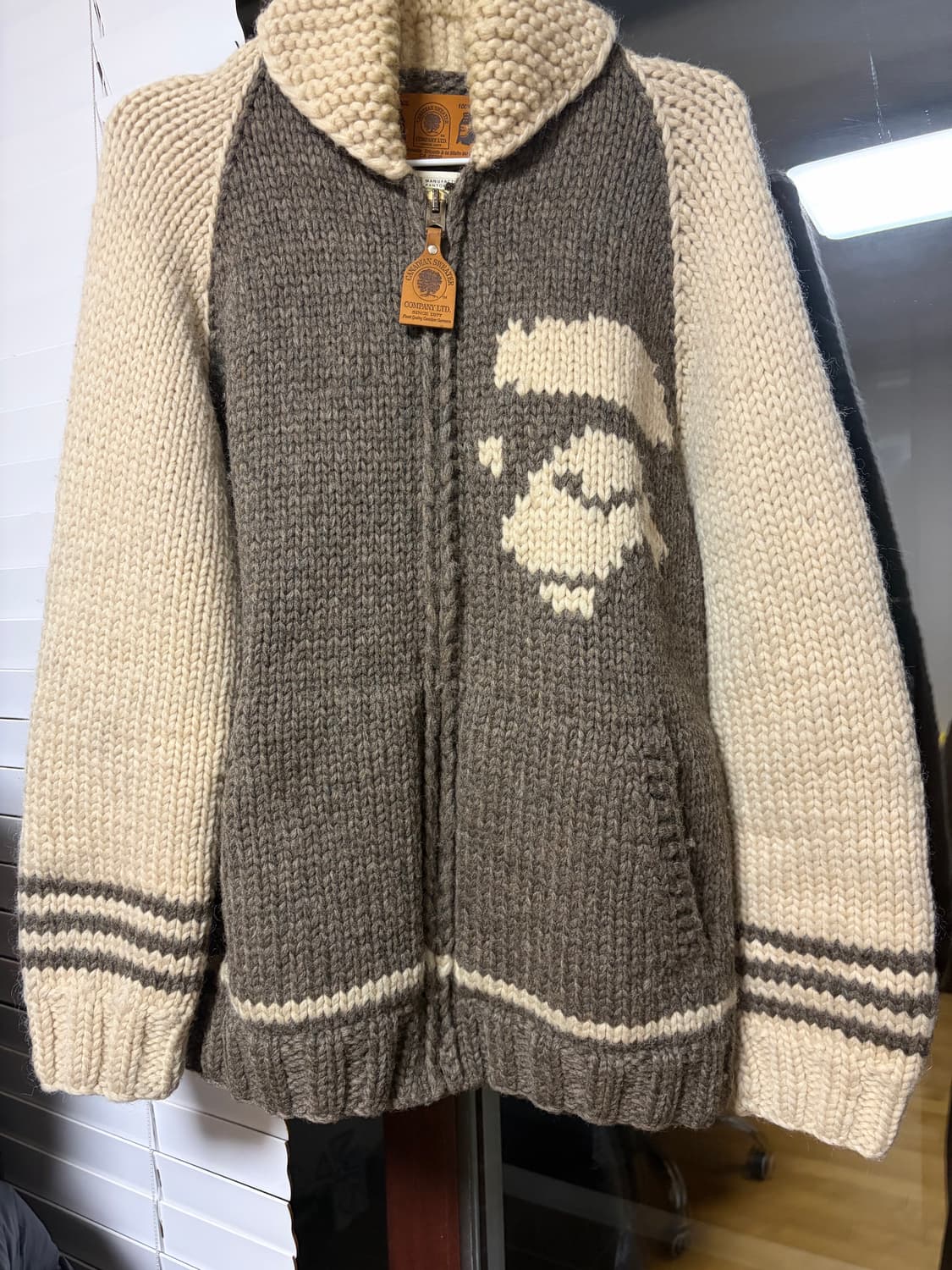 90s Bape Cowhichan sweater 상품이미지1