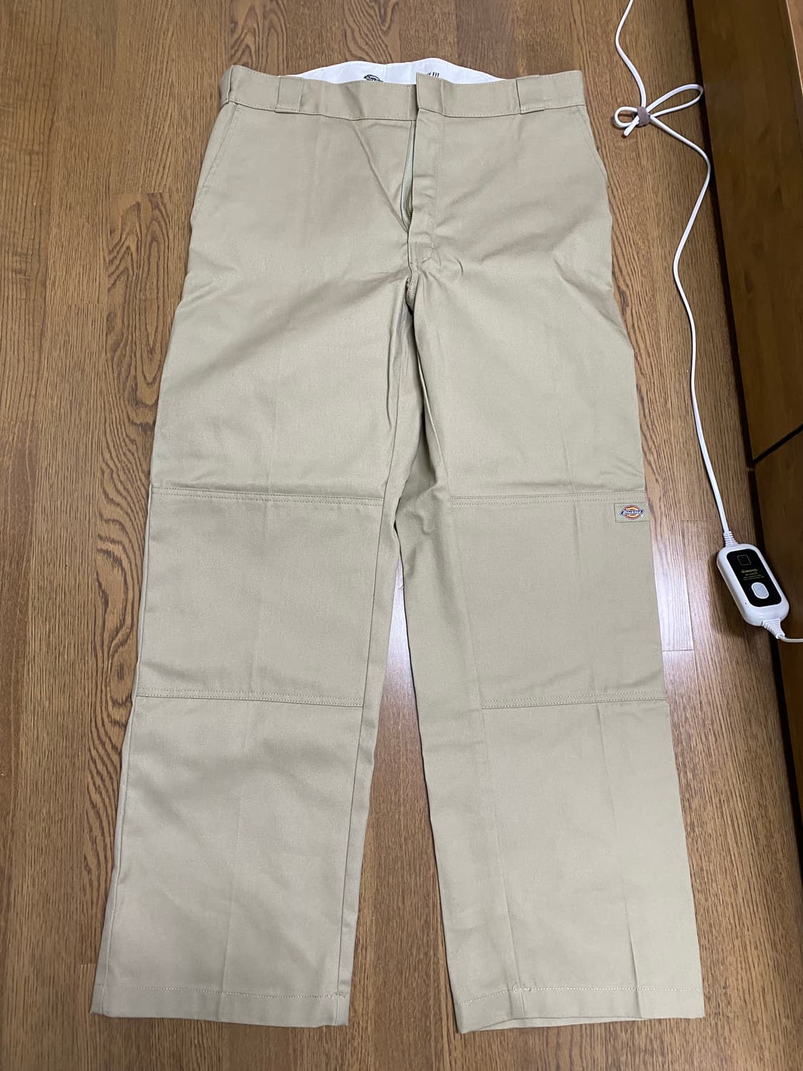 디키즈 더블니 85238 루즈핏 워크 팬츠 베이지 36사이즈 새상품 상품이미지1