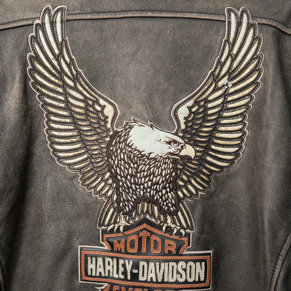 [3XL] 00s 할리데이비슨 리얼 레더 싱글라이더 자켓  상품이미지2