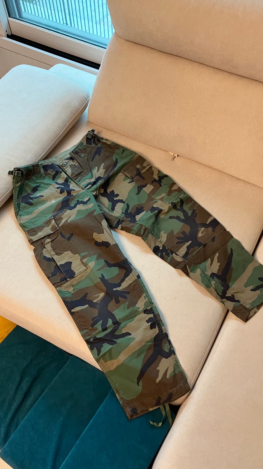90s woodland camo bdu pants 상품이미지2