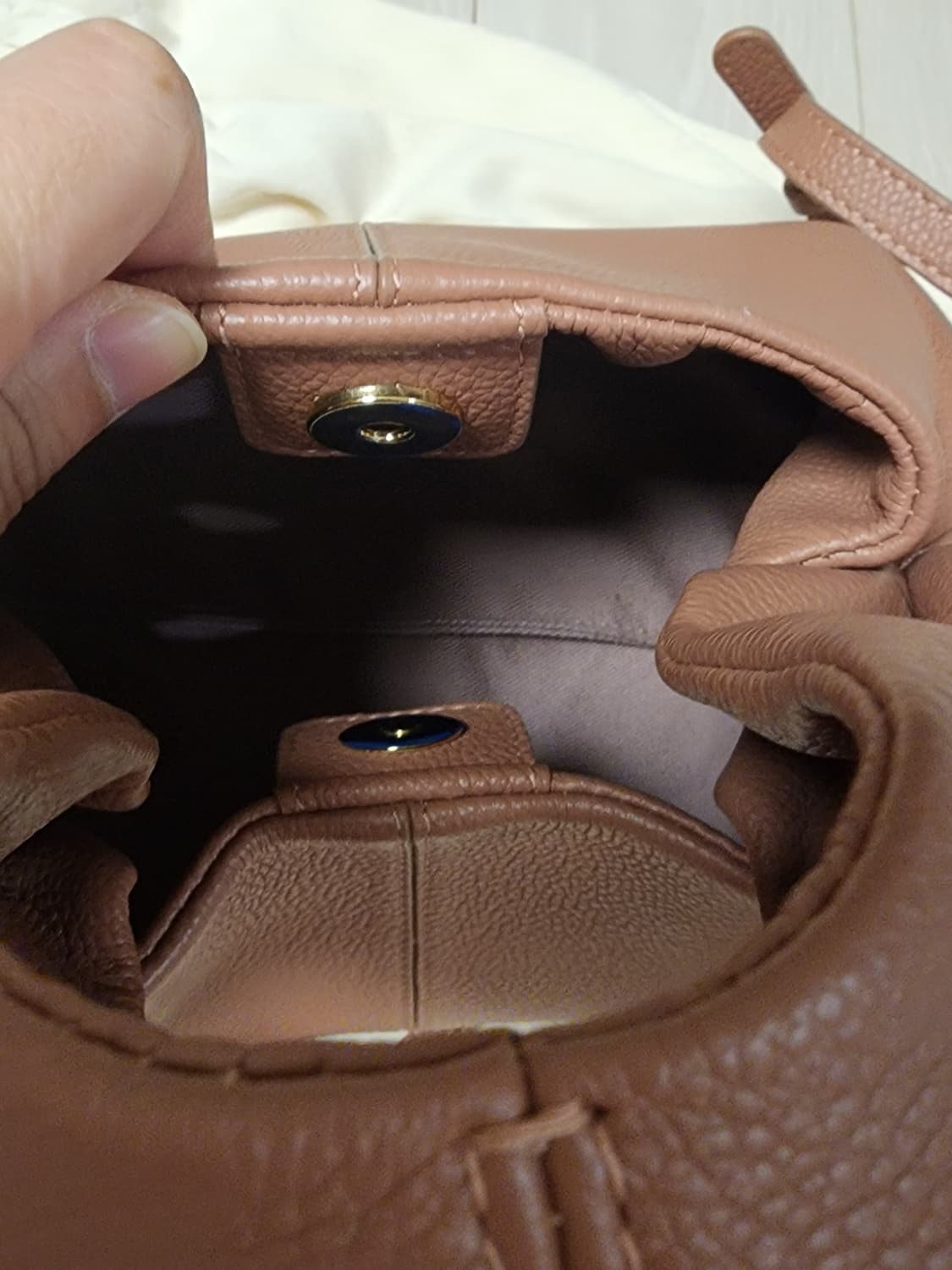 폴렌느 누메로 네프 미니 토트백 블러쉬 팝니다 상품이미지8