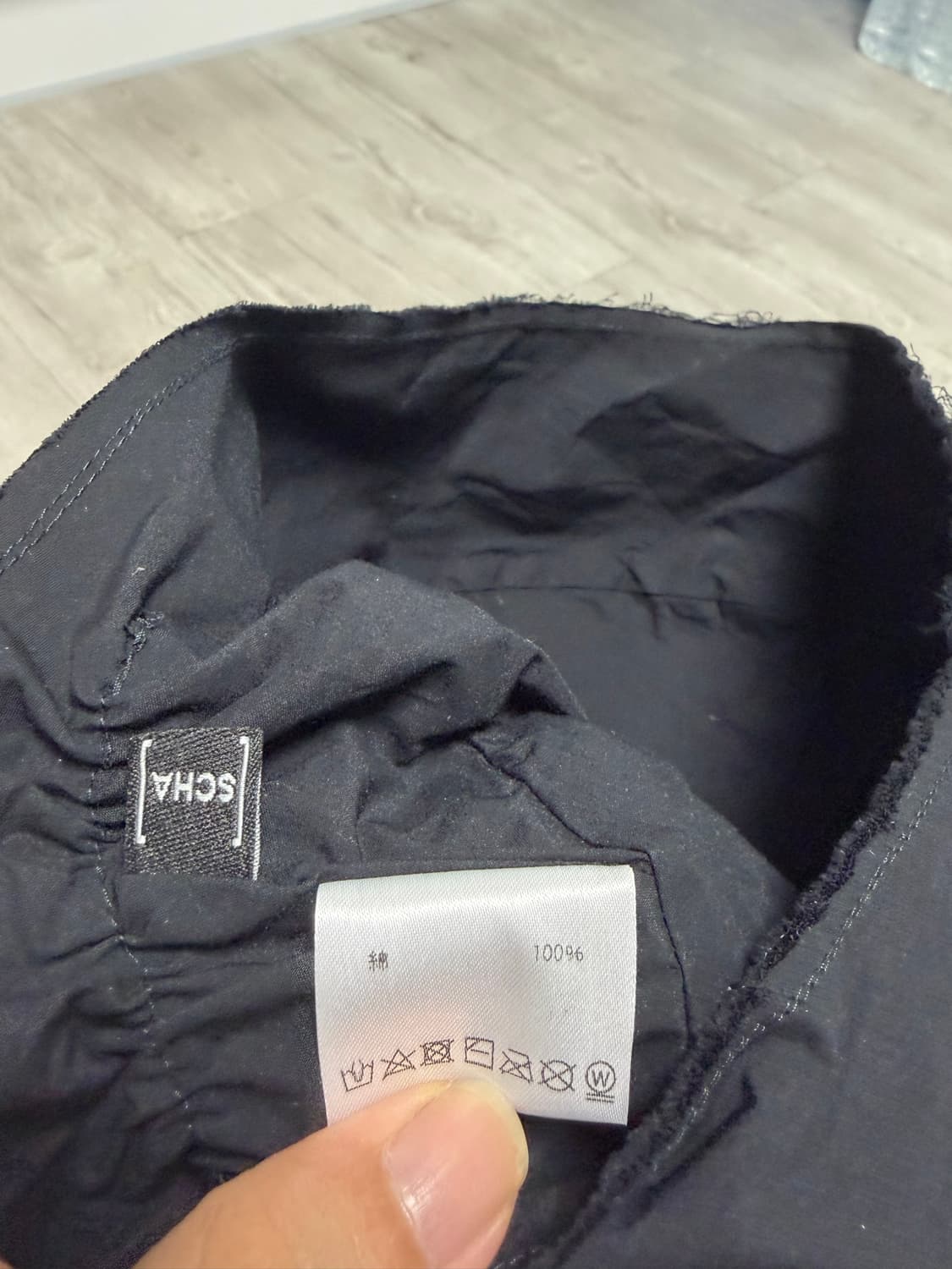 꼼데가르송 블랙 베레모 팝니디 상품이미지4