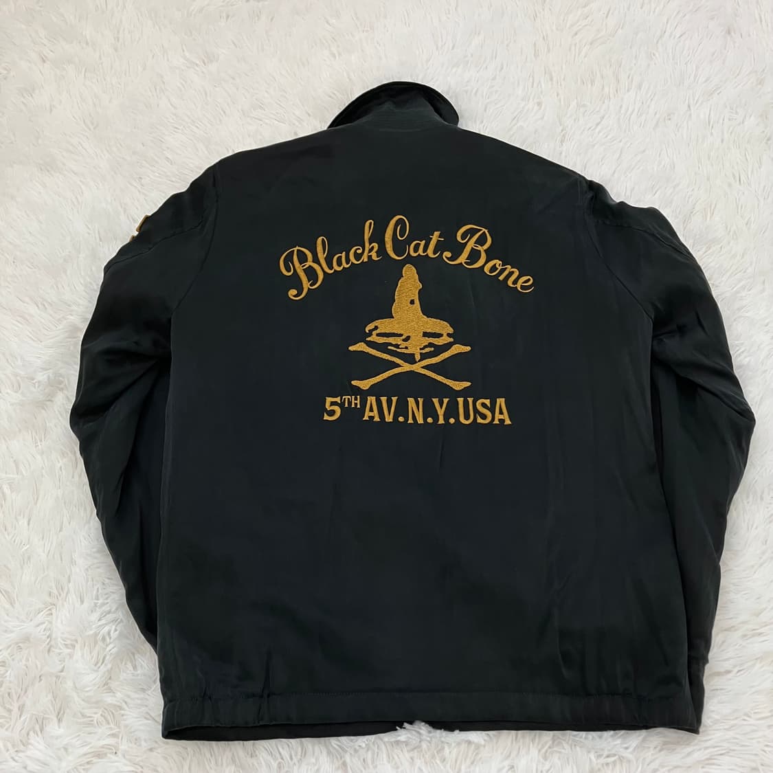 빈티지 히스테릭 글래머 실크 블루종 y2k 스트릿 갸루 펑키 일본빈티지 상품이미지1