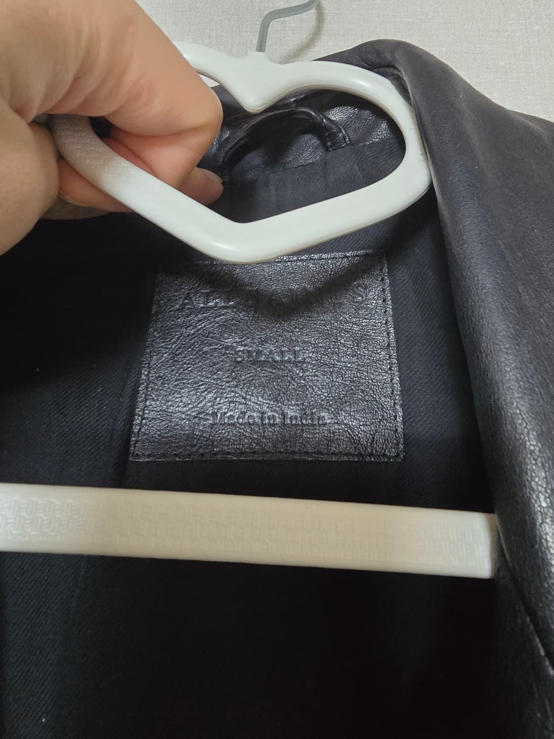 (정품) 올세인츠 라이더 가죽자켓 (명품 남성 점퍼 레더자켓) 상품이미지5