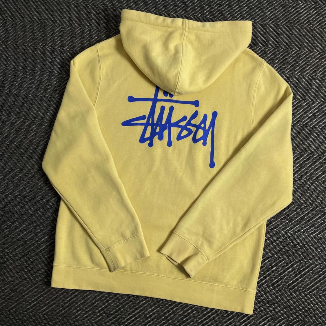 스투시 베이직 빅로고 박시핏 후드 티셔츠y 3050 상품이미지1