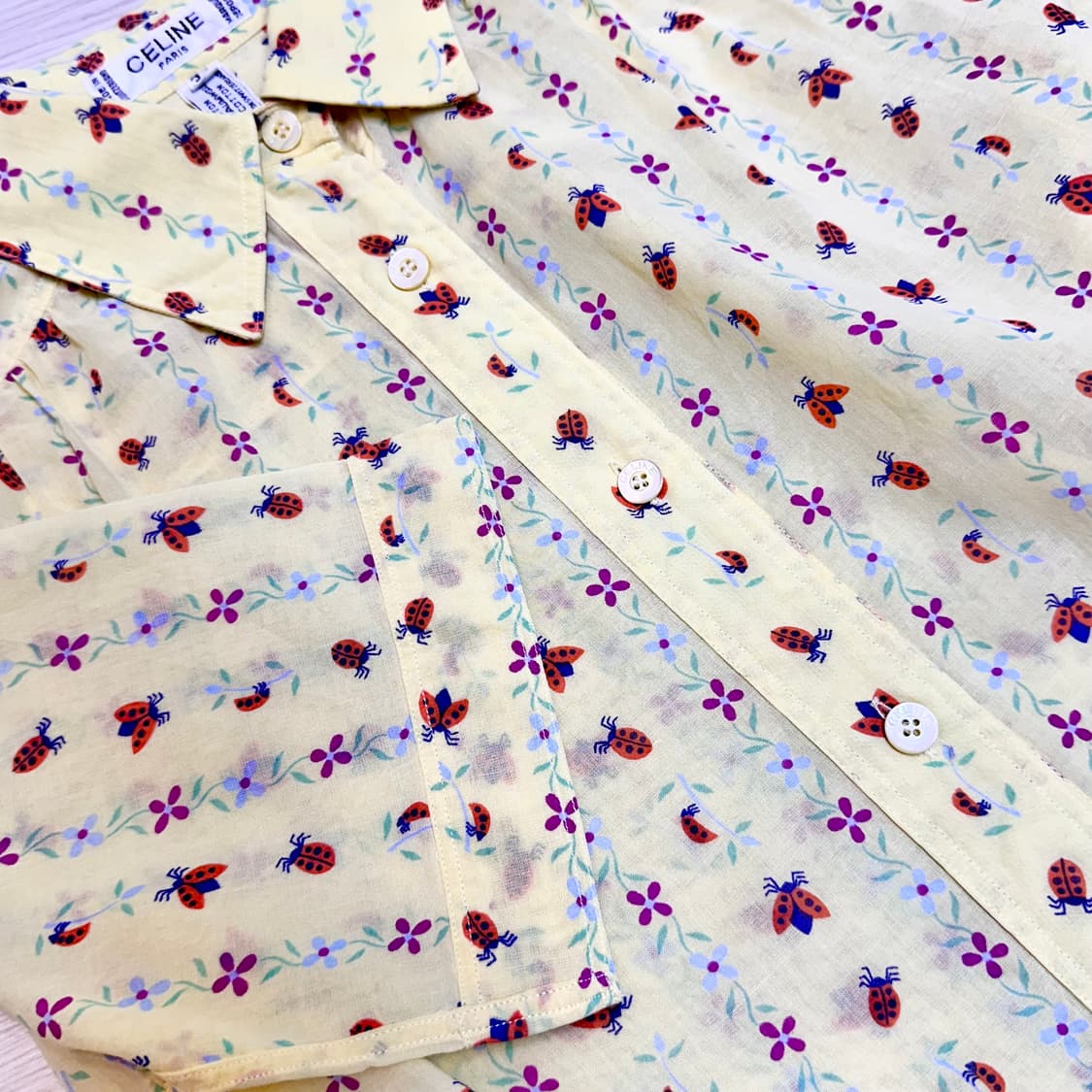 셀린느 레이디버그 코튼 블라우스 상품이미지7