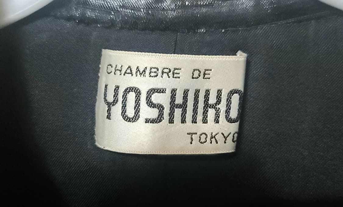 YOSHIKO 클래식 와이드 박시핏 트윙클 자가드 롱코트 상품이미지7