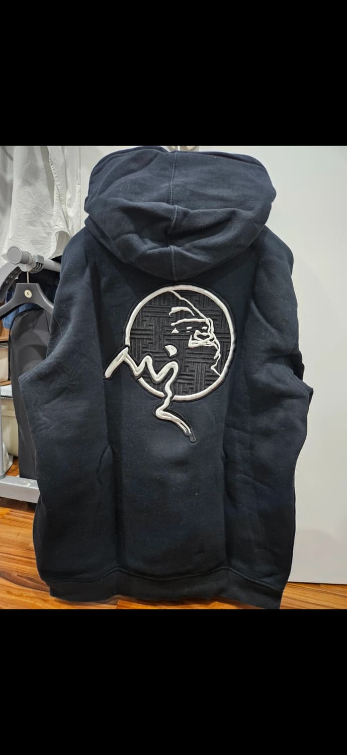 XLARGE 뉴에라 콜라보 후드티(남성/블랙/2XL) 상품이미지2