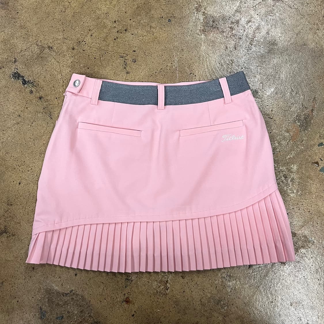 [정품/25] 타이틀리스트 핑크 미니 스커트 b14 상품이미지3
